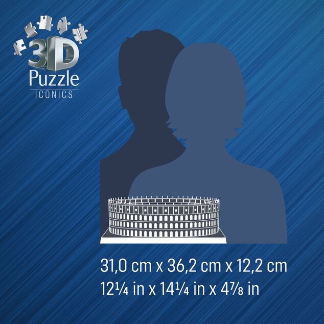 Ravensburger Iconics: Koloseum (Nočná edícia)