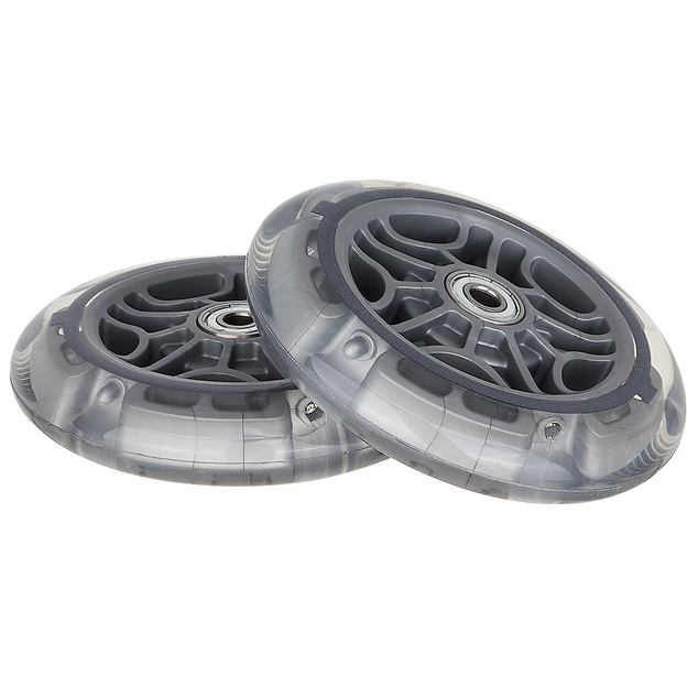 Globber Svietiace kolesá 121mm SET (Red, Green, &amp; Blue)