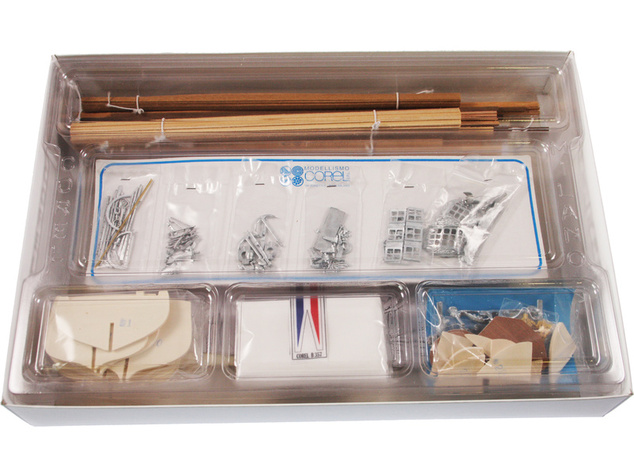 COREL Leida rybárska loď 1:64 kit