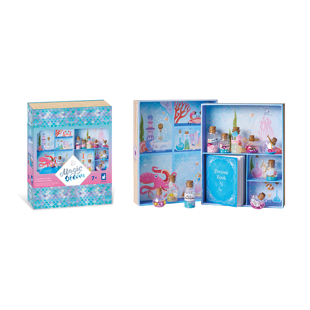 Janod Atelier Kit creativ DIY Fă-l singur Elixir magic Ocean magic
