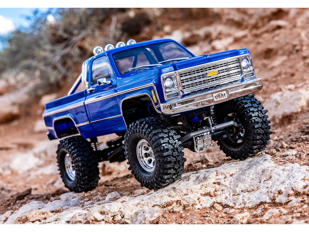 Traxxas TRX-4M Chevrolet K10 1979 1:18 RTR modrý