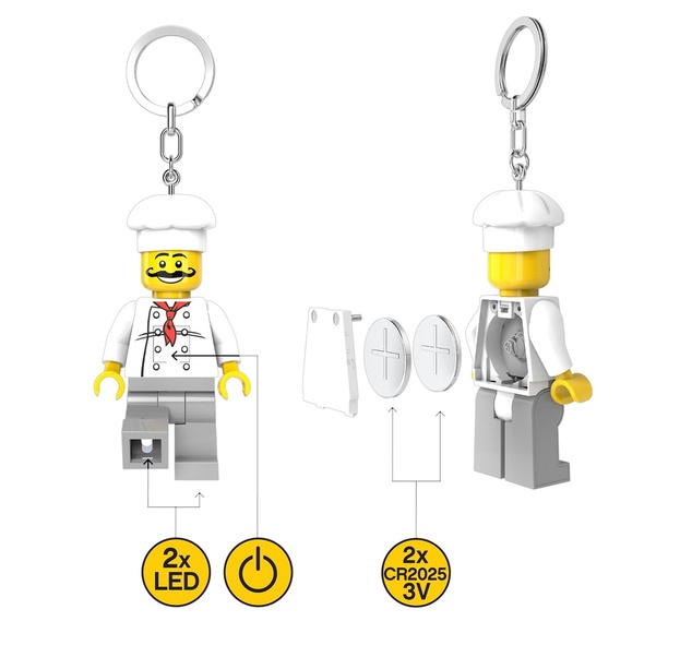 LEGO Iconic Šéfkuchár svietiaca figúrka (HT)