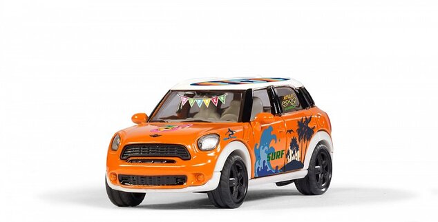 SIKU - skladací model MINI Countryman s nálepkami