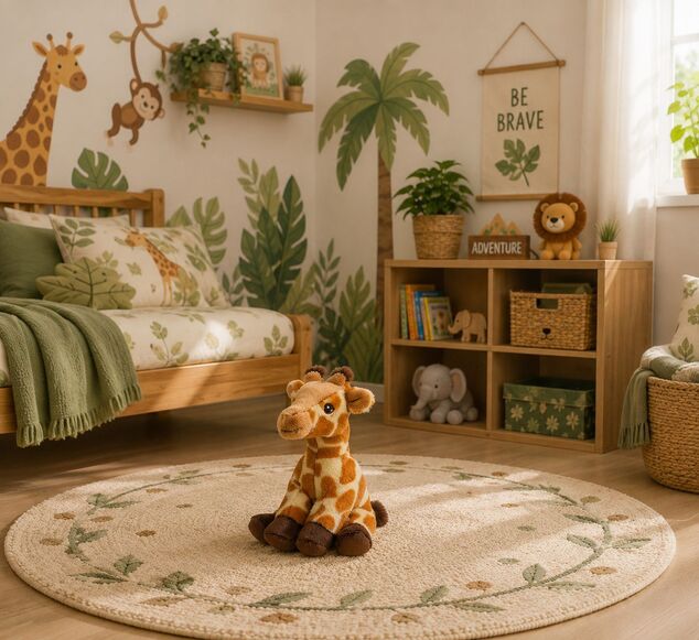 Keel Toys SE4232 Keeleco Giraffa – giocattolo ecopeluche 13 cm