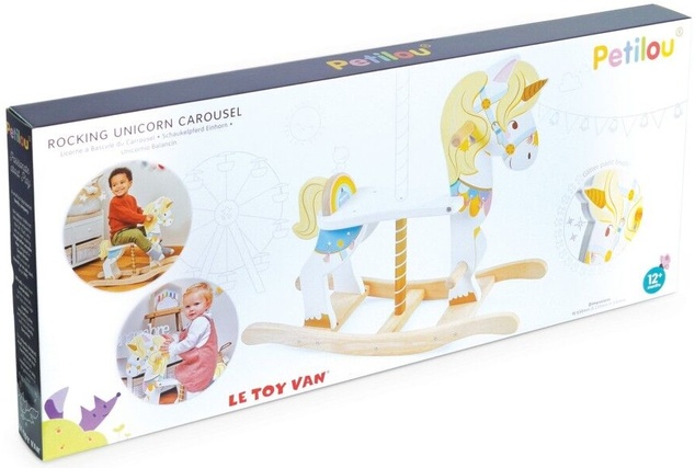 Le Toy Van Petilou Drevený hojdací jednorožec