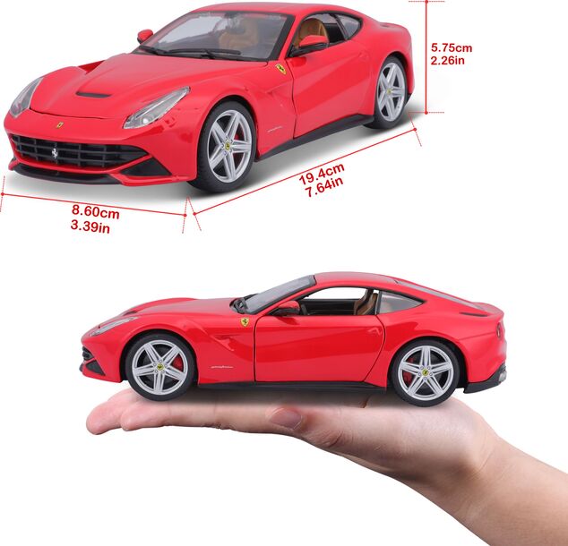 Bburago 1:24 Ferrari F12 Berlineta Rot