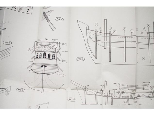 Mantua Model Endeavour 1:60 kit