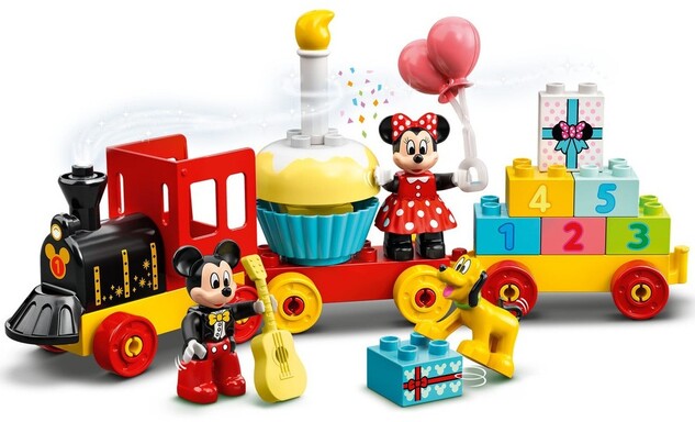 LEGO® DUPLO® - Disney 10941 Narodeninový vláčik Mickeyho a Minnie