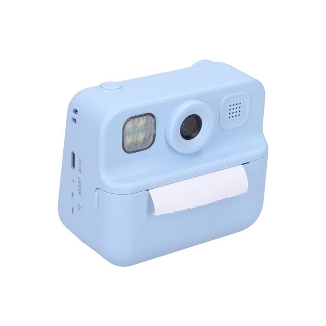 Detský digitálny fotoaparát s tlačiarňou modrý