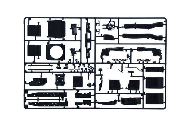 Model Kit tovornjak 3905 - Mercedes Benz Actros MP4 Gigaspace (1:24)
