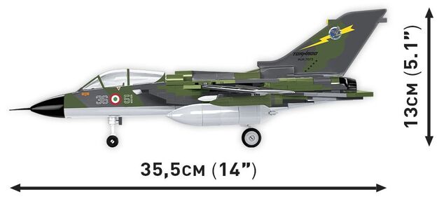 Cobi Armed Forces Panavia Tornado IDS (Aeronautica Militare) 1:48, 493 k, 2 f