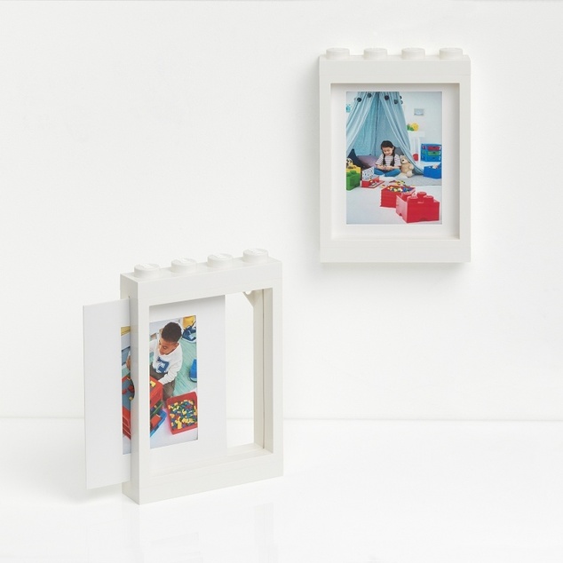 LEGO® fotorámik biely