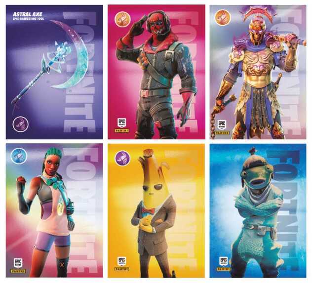 FORTNITE 3 - karty