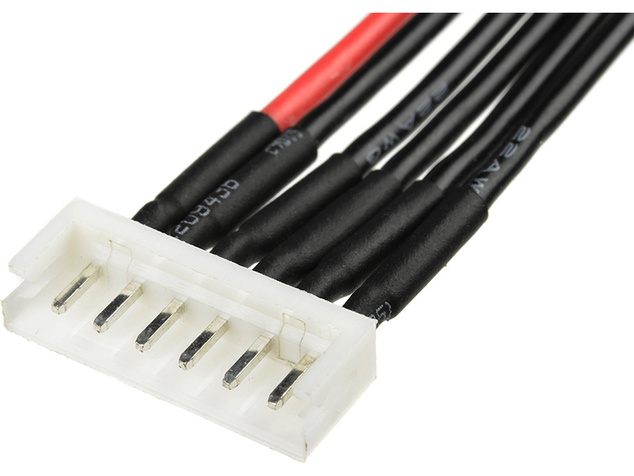 Balančný kábel 5S-EH samec 22AWG 10cm