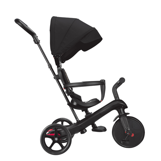 Globber trojkolka Explorer Trike 4in1 Black