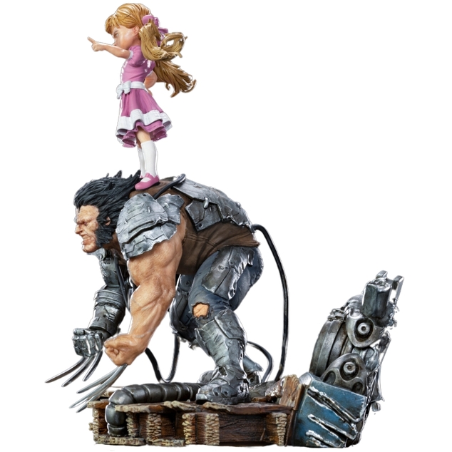 Iron Studios X-Men - Albert és Elsie-Dee szobor művészeti méretarány 1/10