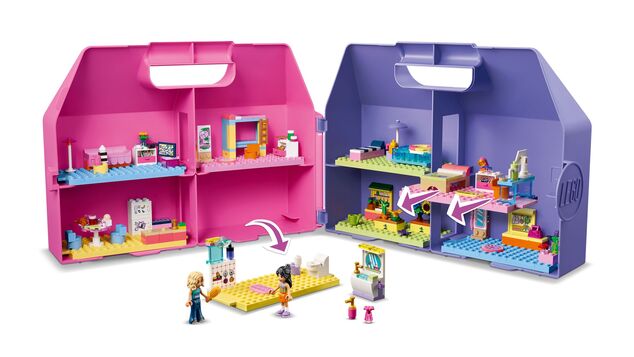 LEGO® Friends 42697 Kreatívny kufrík s domčekom pre bábiky