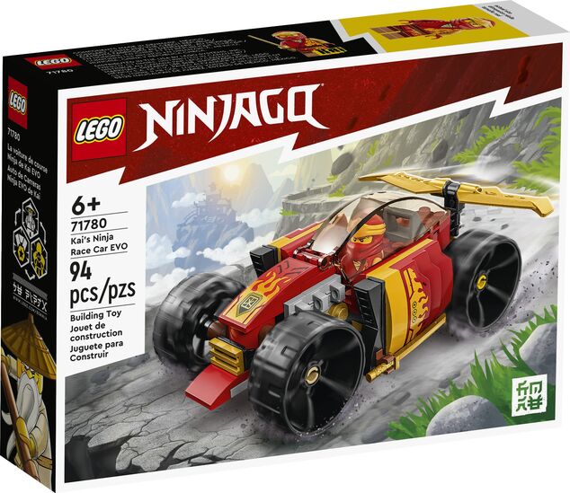 LEGO® NINJAGO® 71780 Kais Ninja-Rennwagen EVO