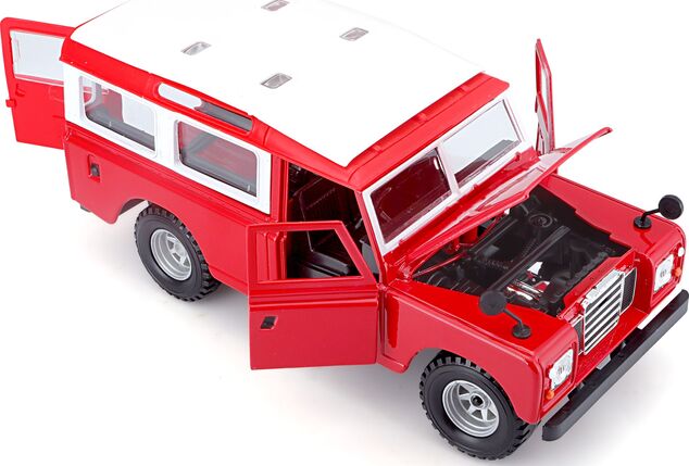 Bburago 1:24 Land Rover Rot
