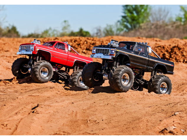 Traxxas TRX-4MT Chevrolet K10 1979 1:18 RTR červený