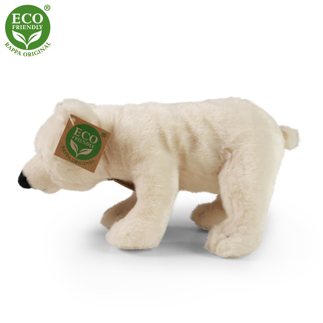 Plišani polarni medvjed 22 cm ECO-FRIENDLY