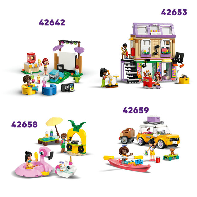 LEGO® Friends 42648 Starostlivosť o zvieratká v útulku pre pandy