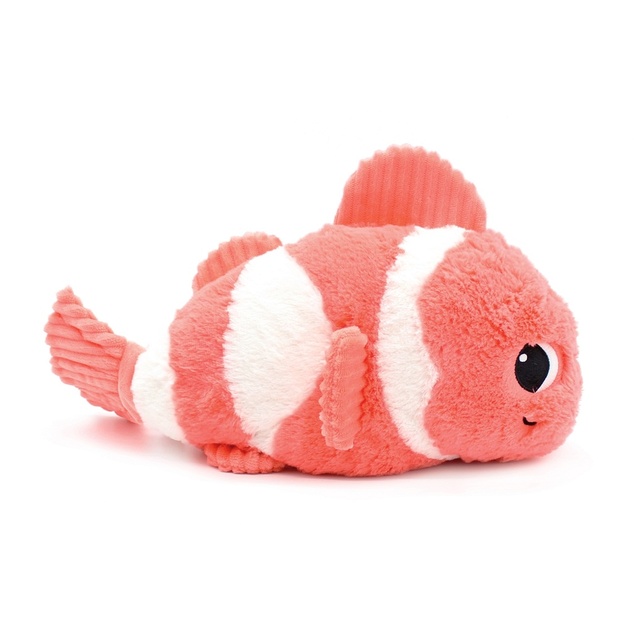 PTIPOTOS Plüschfisch Bigou orange - Mama mit Baby