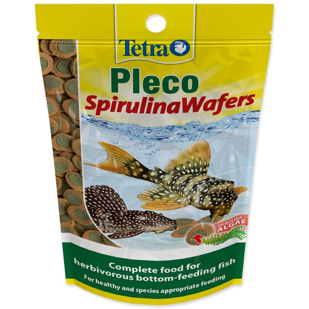 Feed Tetra Pleco Spirulina Wafers bag 15g