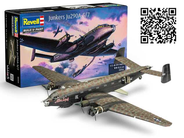 Plastic ModelKit aereo 03754 - Junkers Ju 290A-5 'Seeadler' (1:72)