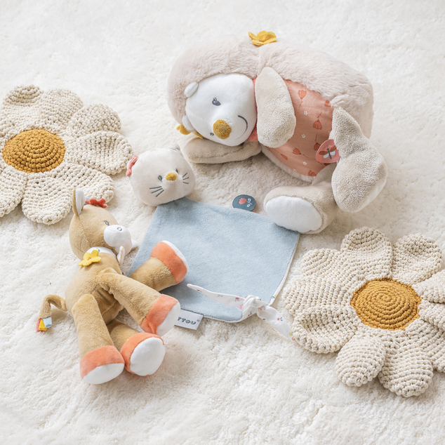 NATTOU Ježko plyšový Zoe 32 cm Mila, Zoe &amp; Lana