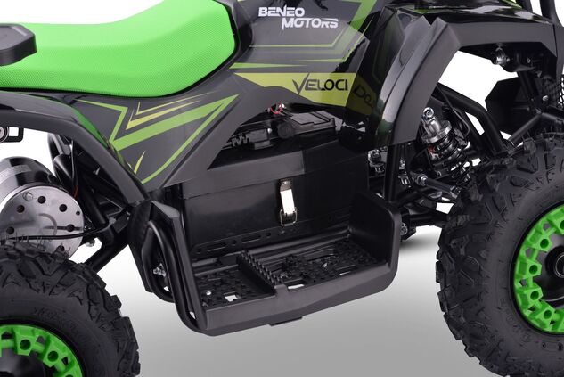 Elektrická štvorkolka pre deti Beneo Motors Veloci zelená - 800W