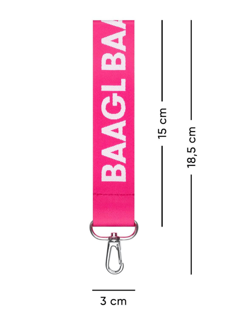 BAAGL Schlüsselanhänger kurz, rosa