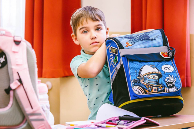 Rucsac școlar BAAGL Zippy Spaceman