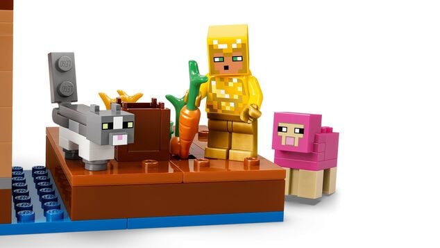 LEGO® Minecraft™ 21596 Útok Mága na dedinu