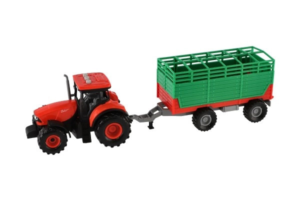 Trattore con rimorchio ed effetti 36cm