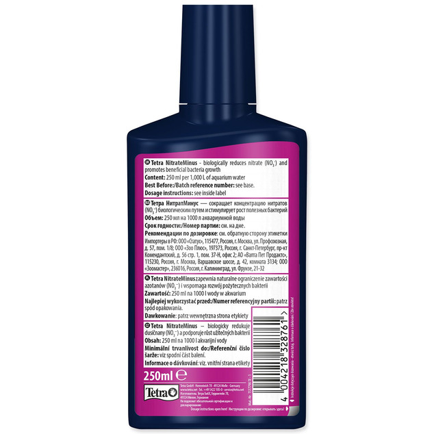 Prípravok Tetra Nitrate Minus 250ml