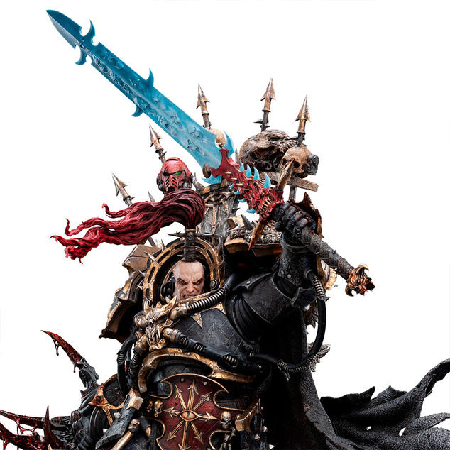 Weta Workshop Warhammer (40k) - Abaddon a Pusztító LE Szobor - 1:6 Méretarány