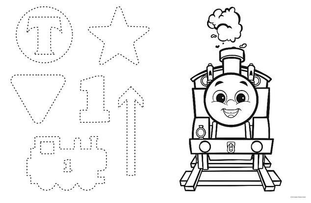 Trefl Puzzle 15 GIANT - Tomove hry / Thomas and Friends