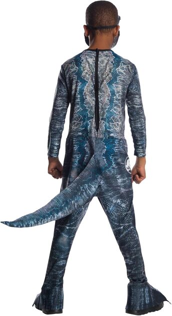 JURASSIC WORLD Velociraptor detský kostým veľkosť (110-122 cm)