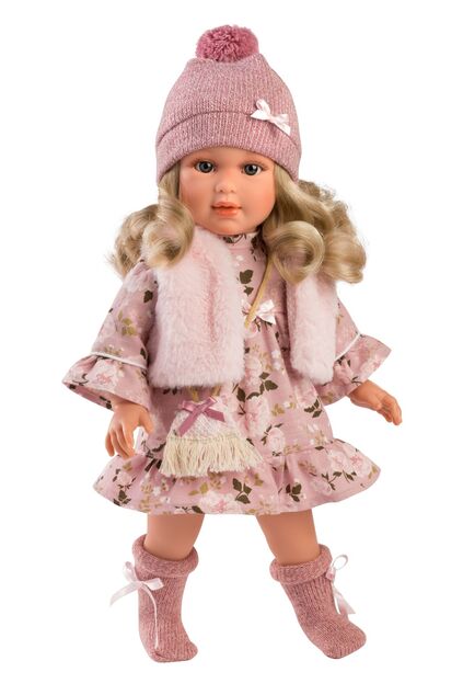 Llorens 540L LUCIA - realistická bábika s mäkkým látkovým telom - 40 cm