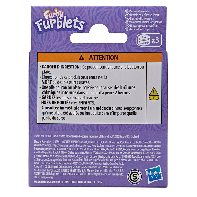 HASBRO - Furby Furblet MIN-TEE