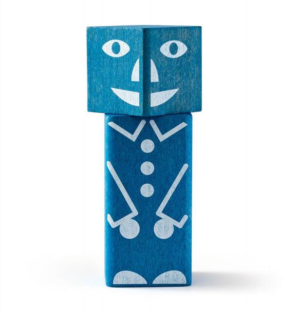 Woody Kocky farebné s potlačou 26 ks - 3,3 cm