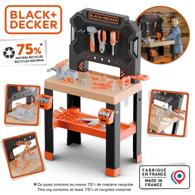 Smoby B&amp;D Pracovná dieľňa  Bricolo Center