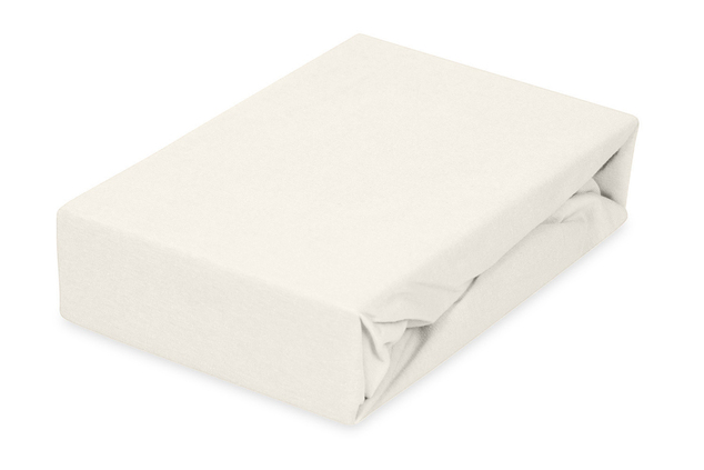 BABYMATEX Plachta napínacia Jersey 60x120cm ecru, slonová kosť