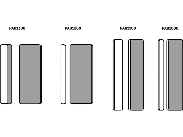 Modelcraft flexibilný brúsidlo 80x30x6mm (P60, P100, P240, P400, P600, P1000)
