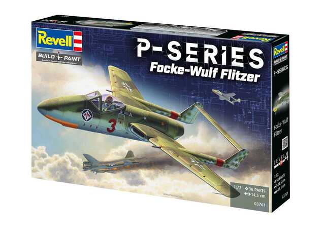 Plastic ModelKit letadlo 03761 - Focke-Wulf TL Jäger "Flitzer" (1:72)