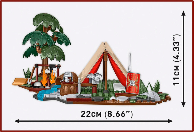 Cobi 20078 Imperium Romanum - Rimski logorski kamp, 198k