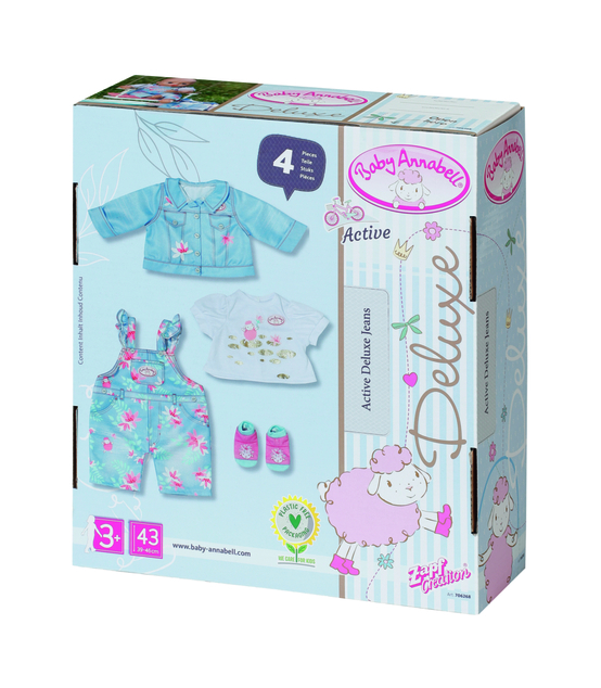 Baby Annabell Džinové oblečenie Deluxe, 43 cm