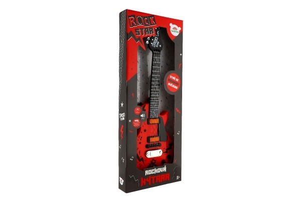 Gitara elektrická ROCK STAR plast 58cm na batérie so zvukom a svetlom