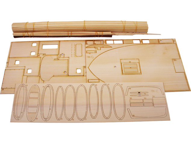 Modell-Tec MS Follabuen 1:25 kit